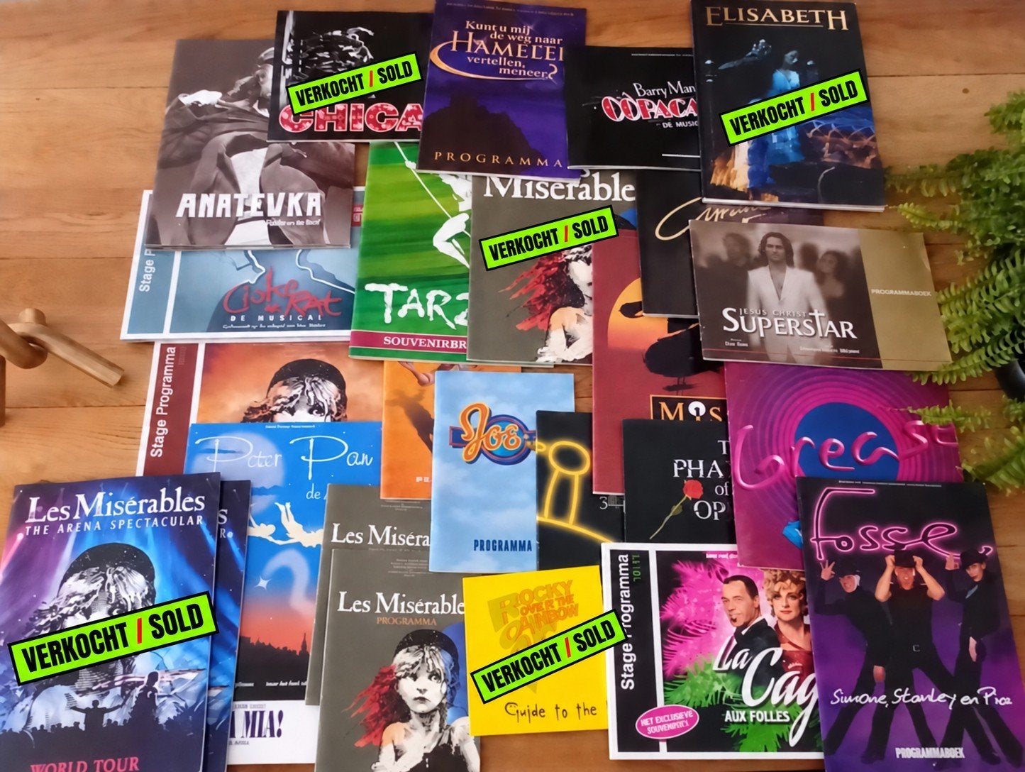 Programmaboekjes Nederlandse musicals, Boeken, Ophalen, Ballet of Musical