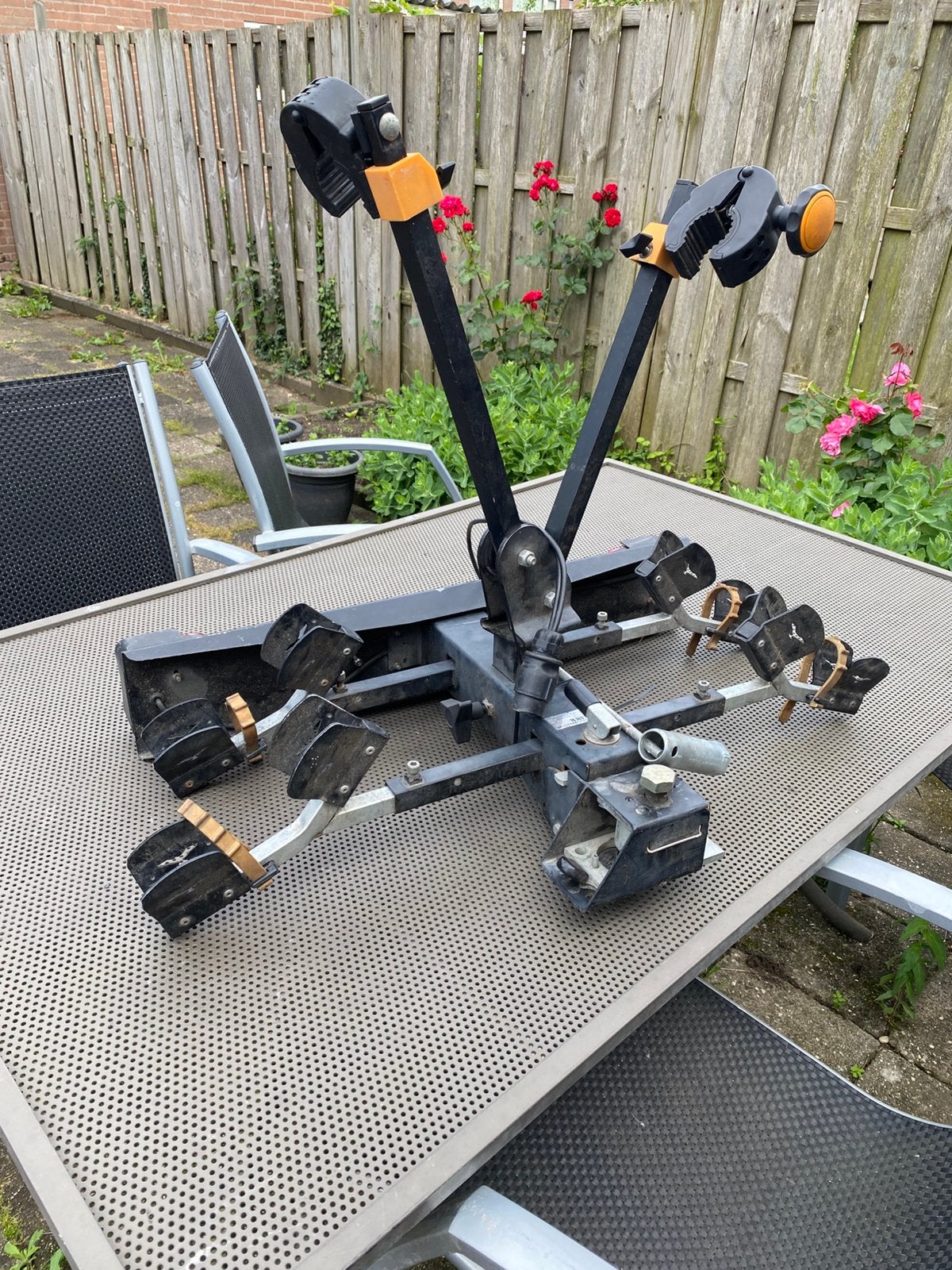 Fietsdrager, Ophalen, Zo goed als nieuw, Trekhaakdrager