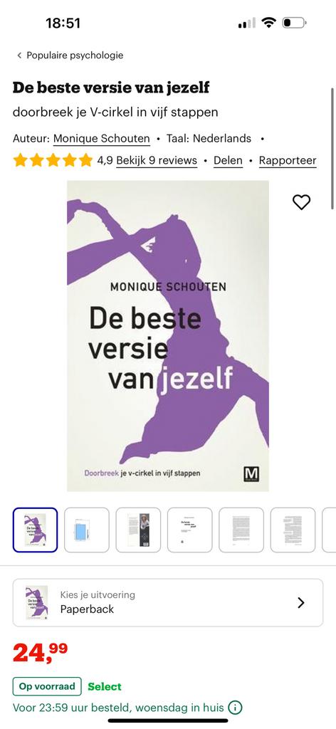 De beste versie van jezelf, Ophalen of Verzenden, Zo goed als nieuw