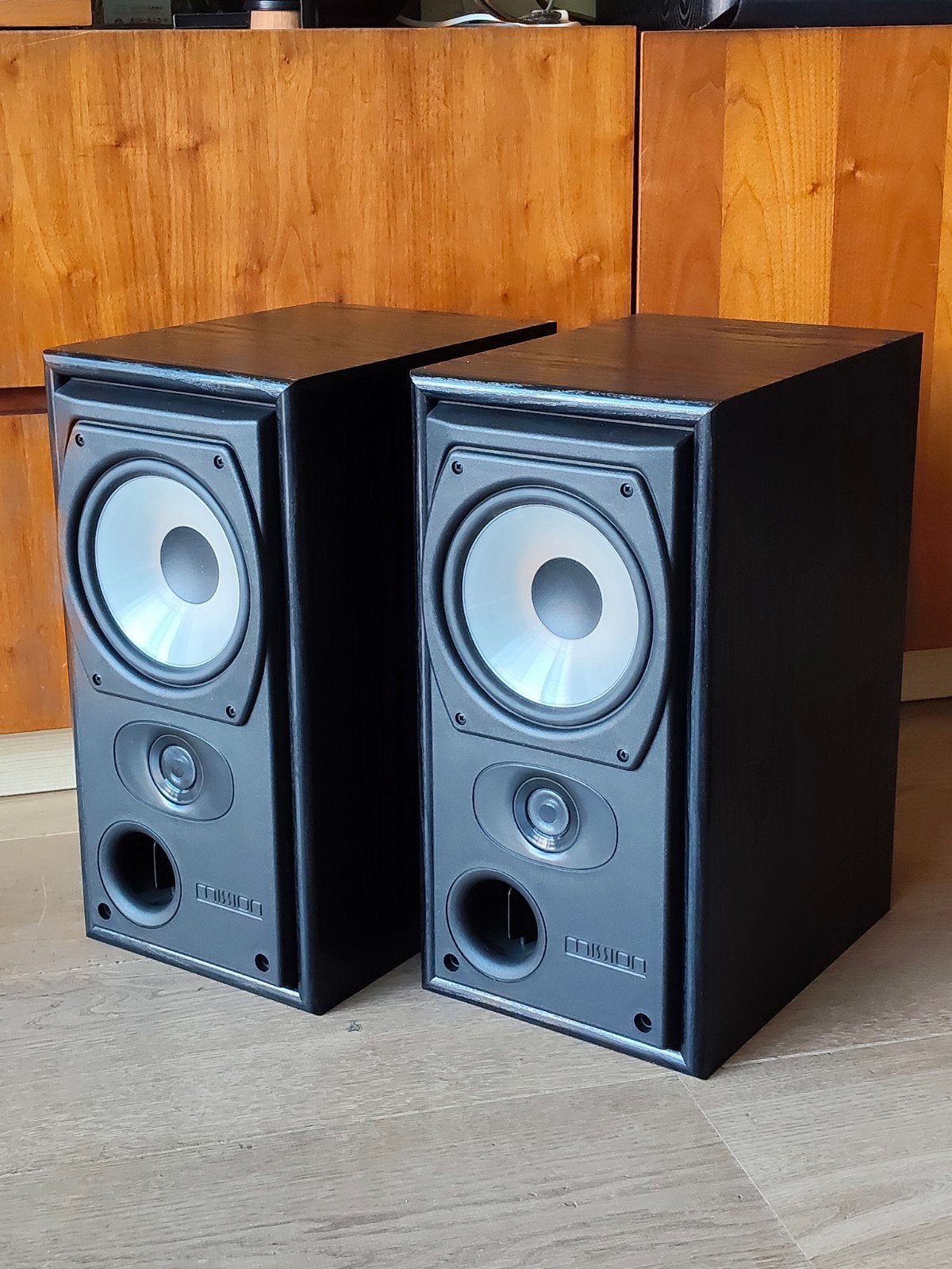 Mission 732 Boekenplank Luidsprekers - Goede Staat, Audio, Tv en Foto, Luidsprekers, Basreflex, Ophalen of Verzenden, Zo goed als nieuw
