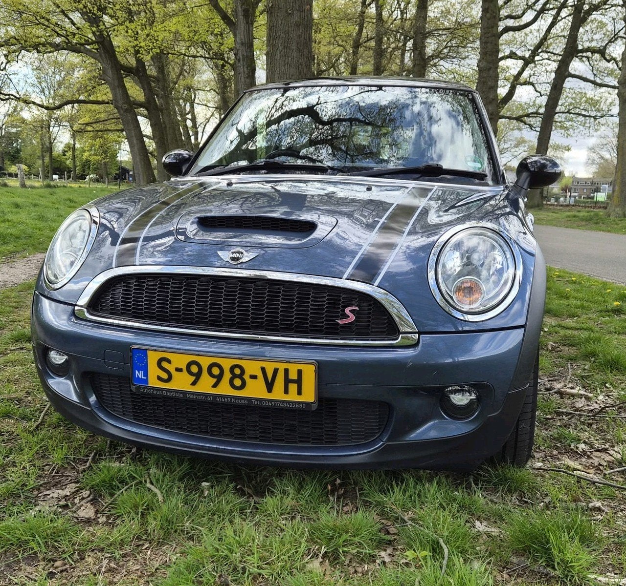 Mini 1.6 16V Cooper S 128KW (180pk) 2009 Blauw, Voorwielaandrijving, Dealer onderhouden, 49 €/maand, Handgeschakeld