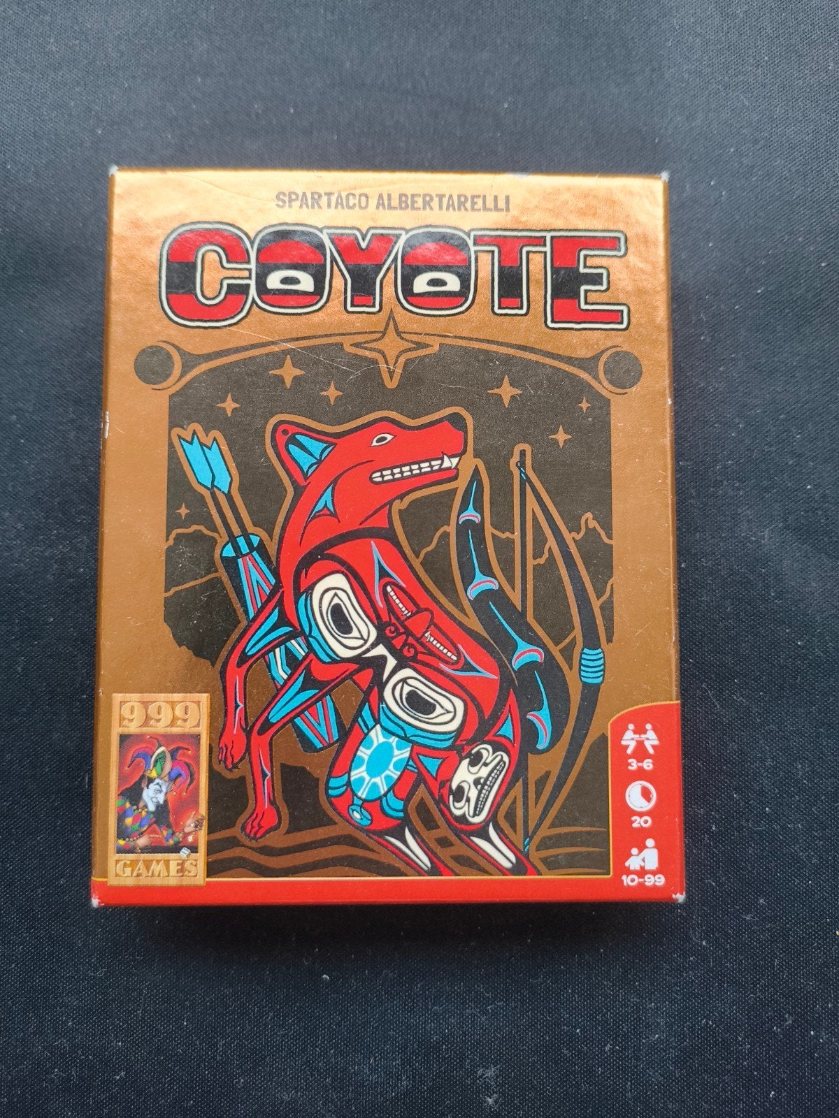 Coyote Bordspel, Vijf spelers of meer, Ophalen of Verzenden, Gebruikt, 999 Games