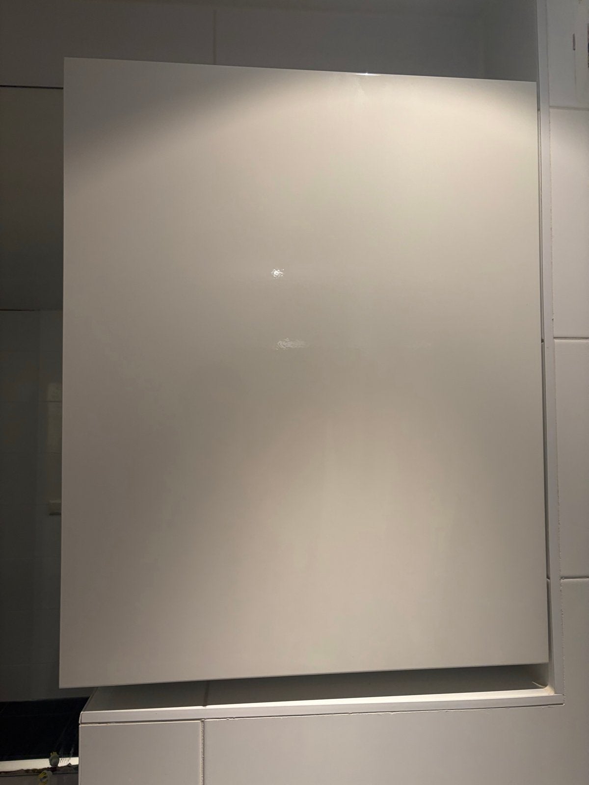 Ikea Enhet Bovenkast met twee planken en witte glans deur, Huis en Inrichting, Kasten | Overige, Zo goed als nieuw, Ophalen