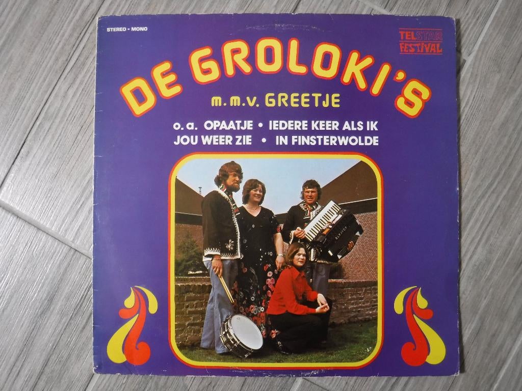 De  Groloki's  m.m.v. Greetje  ( Telstar 1977), Ophalen of Verzenden, Zo goed als nieuw, 12 inch, Levenslied of Smartlap