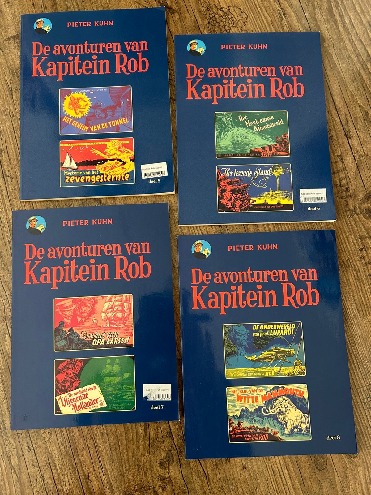 de avonturen van kapitein Rob, Meerdere stripboeken, Ophalen of Verzenden, Zo goed als nieuw, Pieter Kuhn