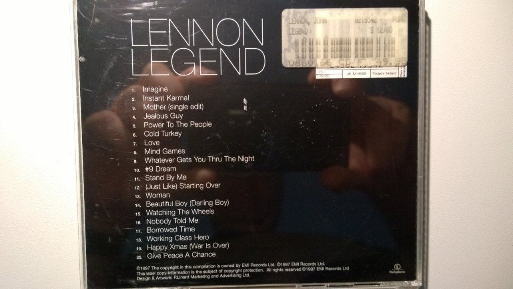 John Lennon - Lennon Legend (The Very Best Of), Ophalen of Verzenden, Zo goed als nieuw, Pop, Album