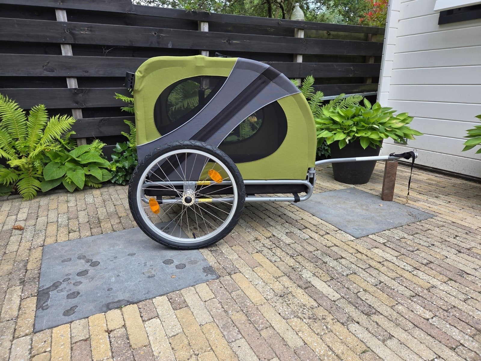 Doggyride Novel hondenfiets/wandelkar (45Kg), Ophalen, Opvouwbaar, Zo goed als nieuw, Hondenkar