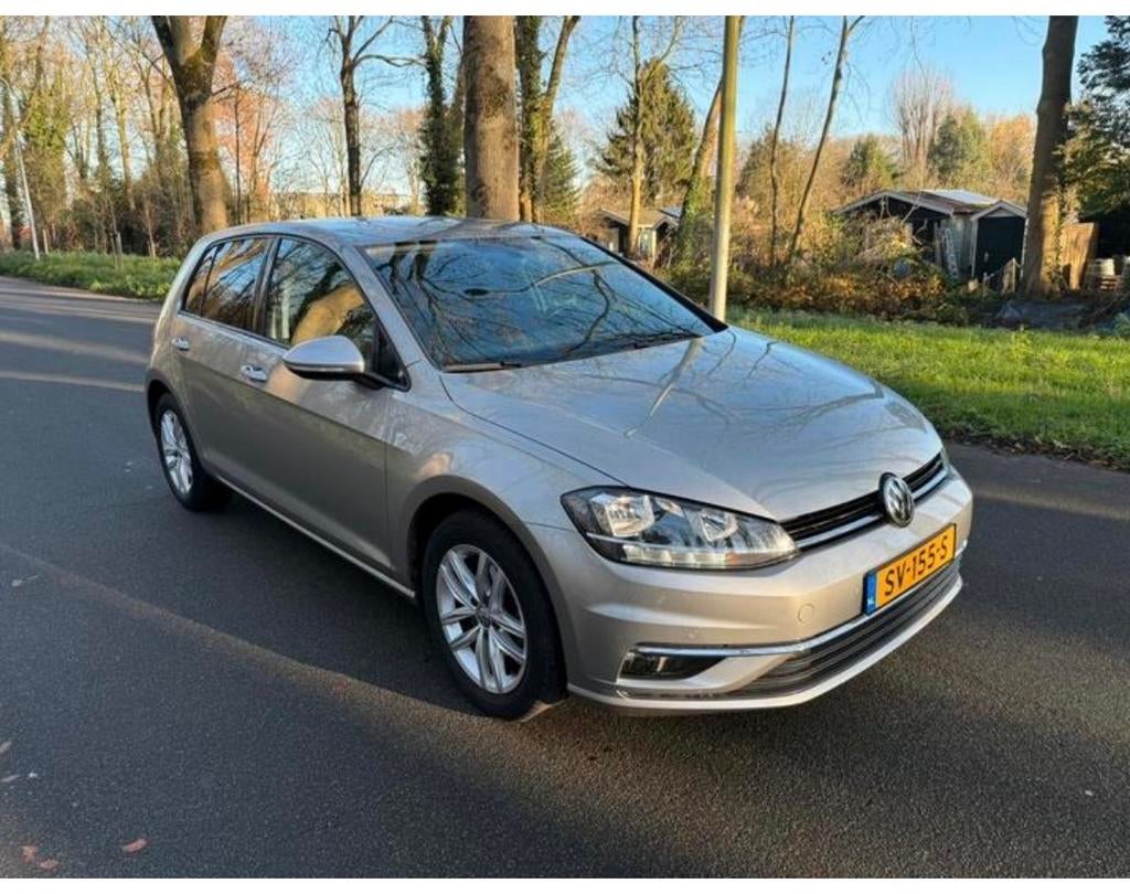 Volkswagen Golf 1.0 TSI 110pk 5D 2018 Grijs, Origineel Nederlands, Handgeschakeld, 3 cilinders, Zilver of Grijs