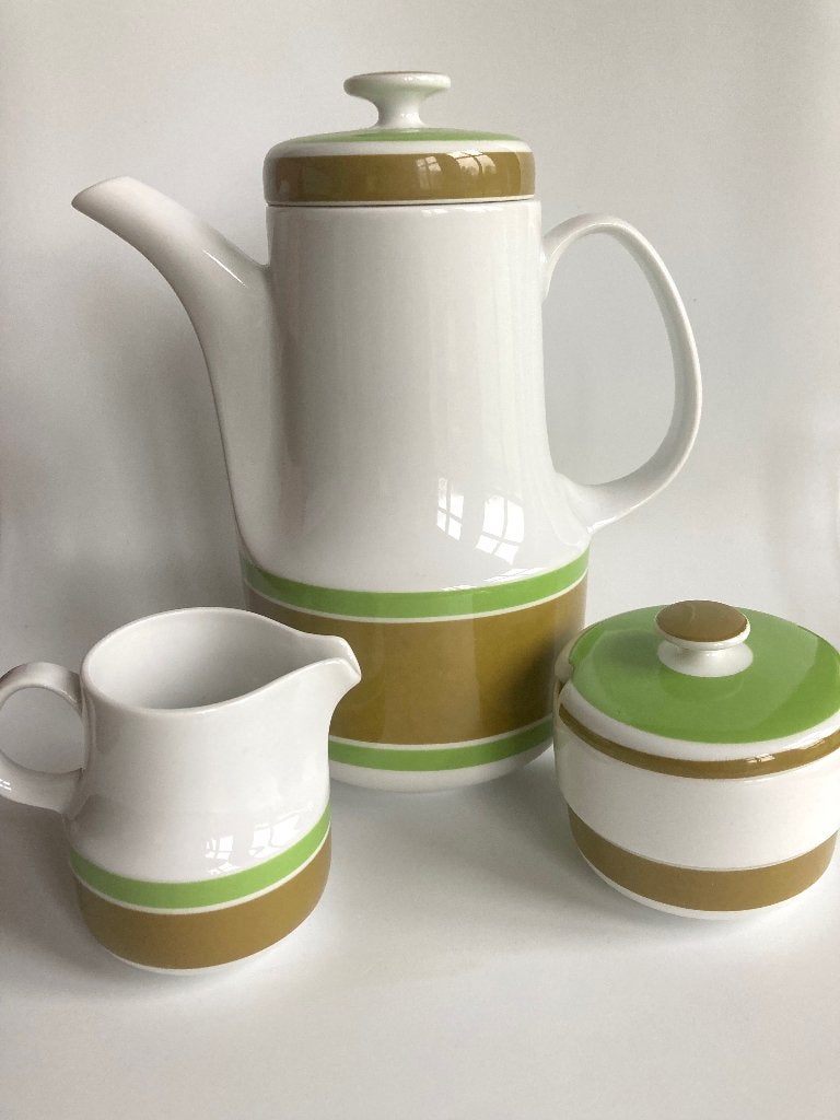 Theepot roomstel Form Dekor Hans Theo Baumann jaren 80, -, -, Ophalen of Verzenden, -