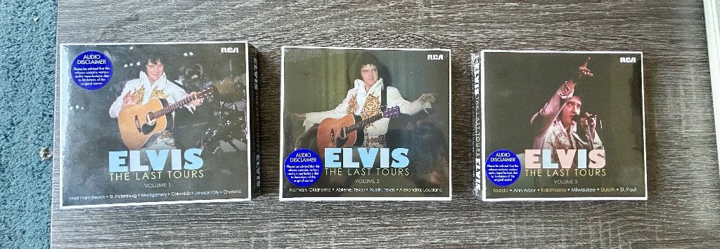 Elvis The Last Tours vol 1, 2 en 3, Boxset, Overige formaten, Ophalen of Verzenden, Nieuw in verpakking