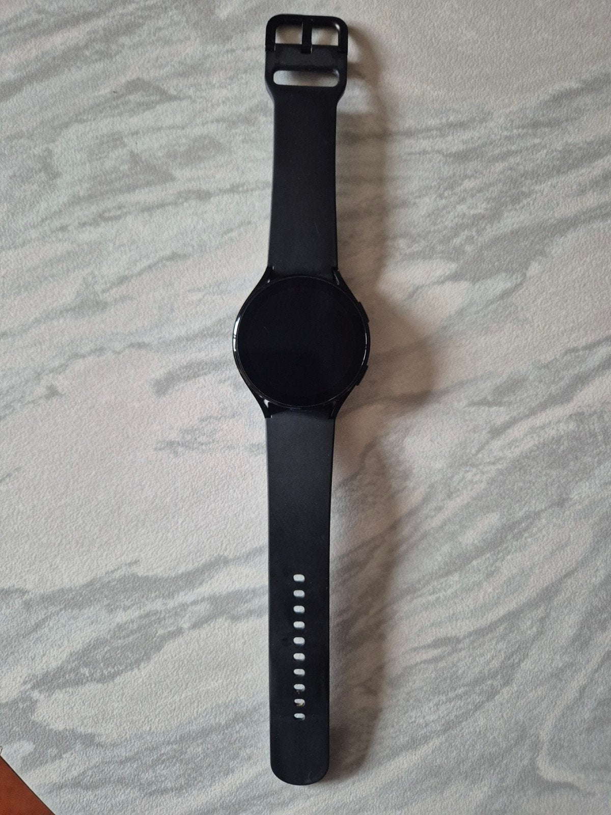Samsung Galaxy Watch 4 | 44 mm | Zwart, Ophalen, Zwart, Zo goed als nieuw, Samsung Galaxy watch 4 44mm