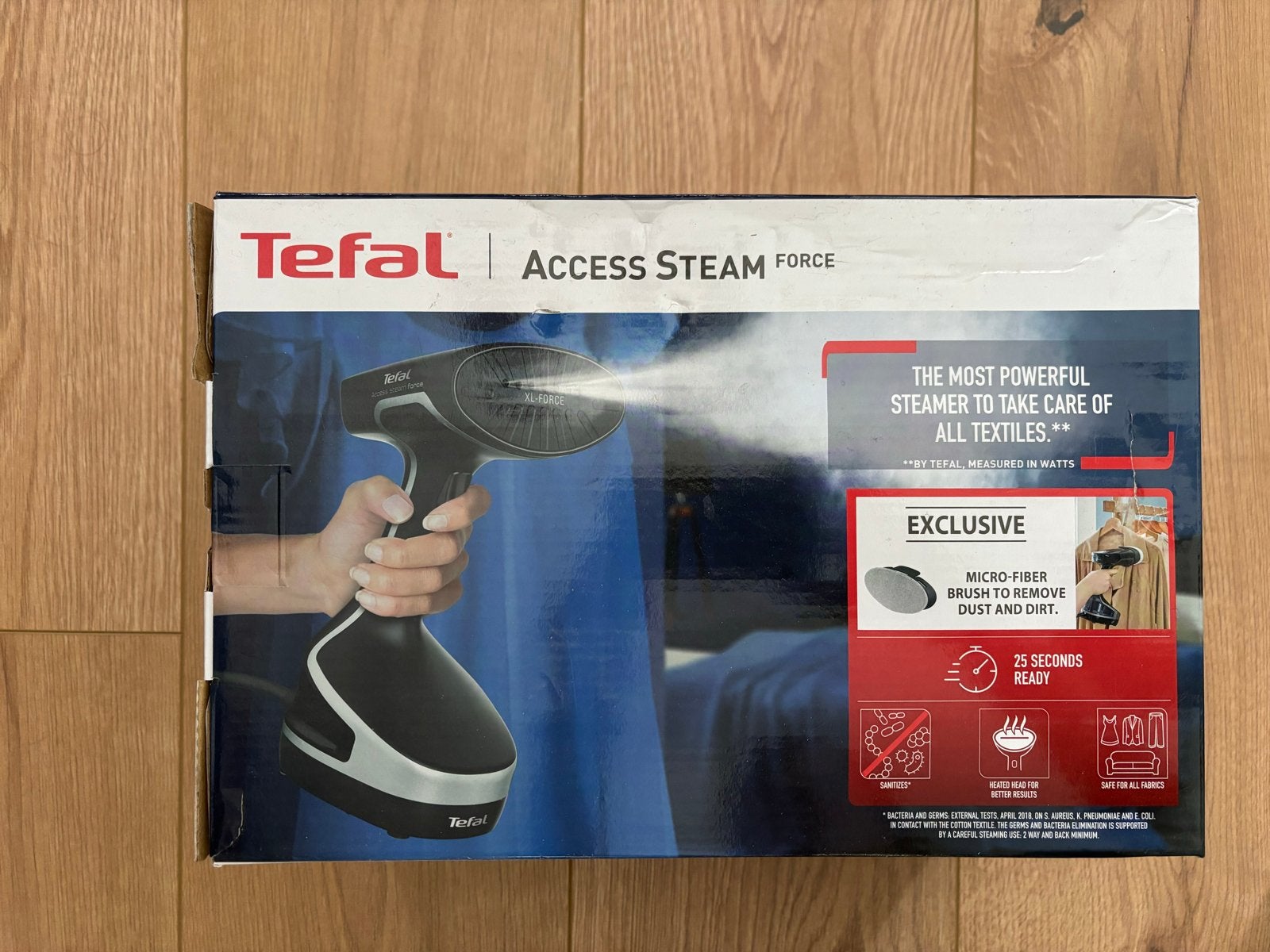 Tefal Access Steam Force Kledingstomer - Nieuwstaat, Witgoed en Apparatuur, Ophalen, Zo goed als nieuw, Kledingstomer