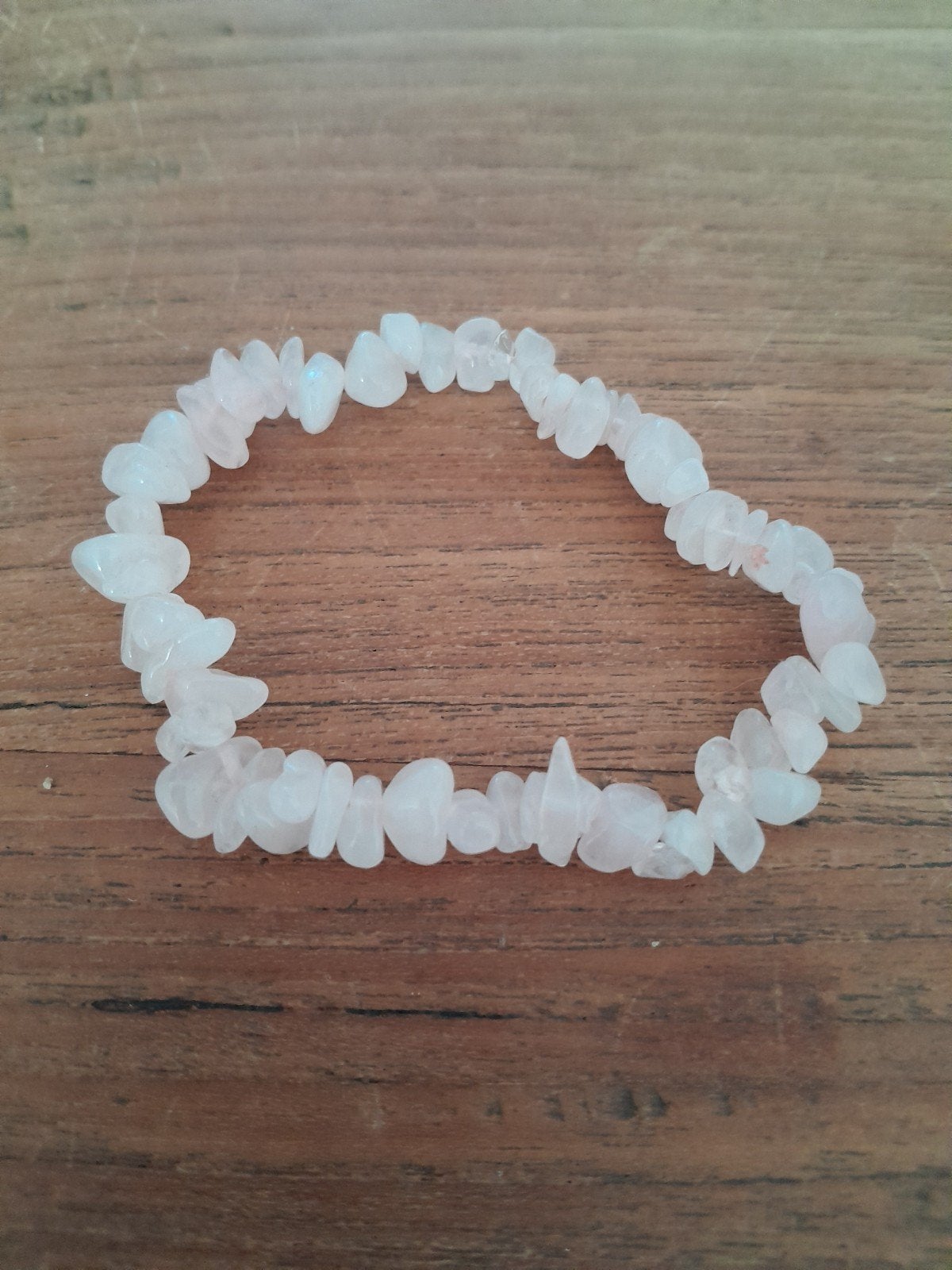 Roze Kwarts Armband - Natuurlijke Edelsteen, Overige materialen, Nieuw, Ophalen of Verzenden, Roze