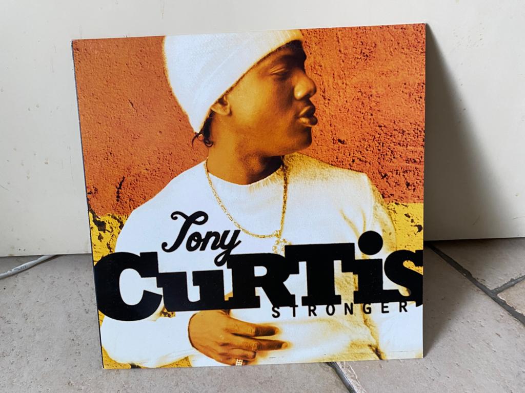 Reggae LP - Tony Curtis - Stronger, Ophalen of Verzenden, 2000 tot heden, Gebruikt, 12 inch