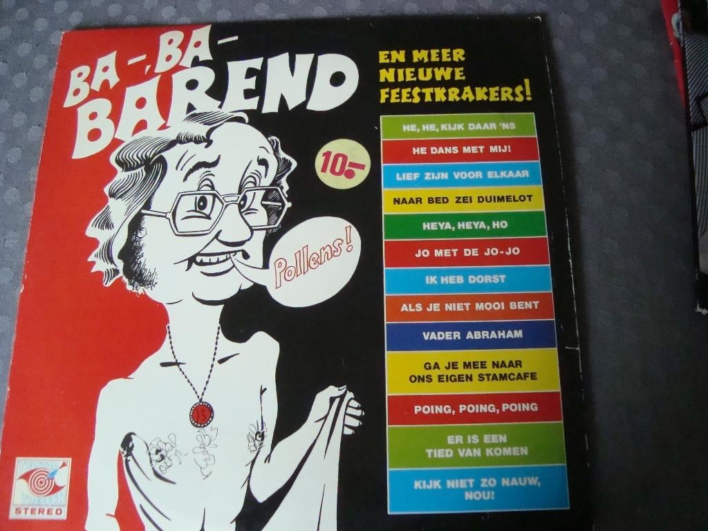 Ba-ba- barend en meer nieuwe feestkrakers, Ophalen of Verzenden, Zo goed als nieuw, 12 inch, Levenslied of Smartlap
