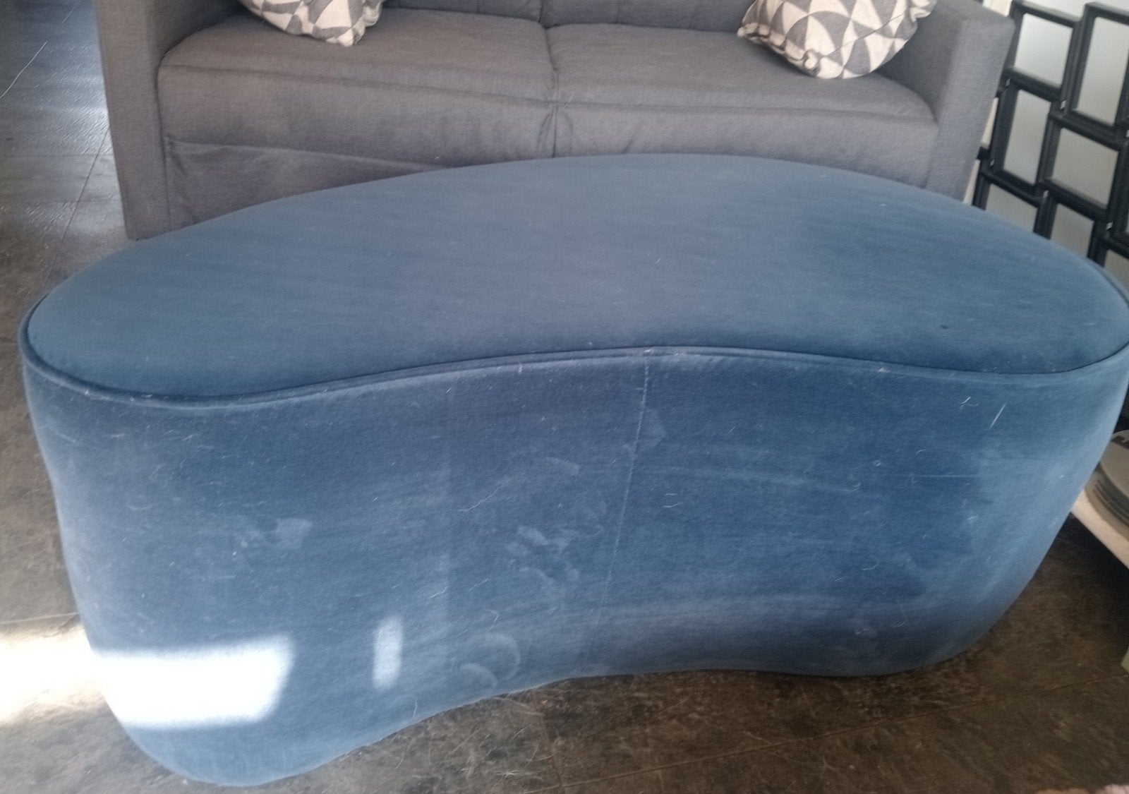 hooker bankje, velours (fluwelig dussss), Ophalen, Gebruikt, 100 tot 125 cm, 50 tot 75 cm