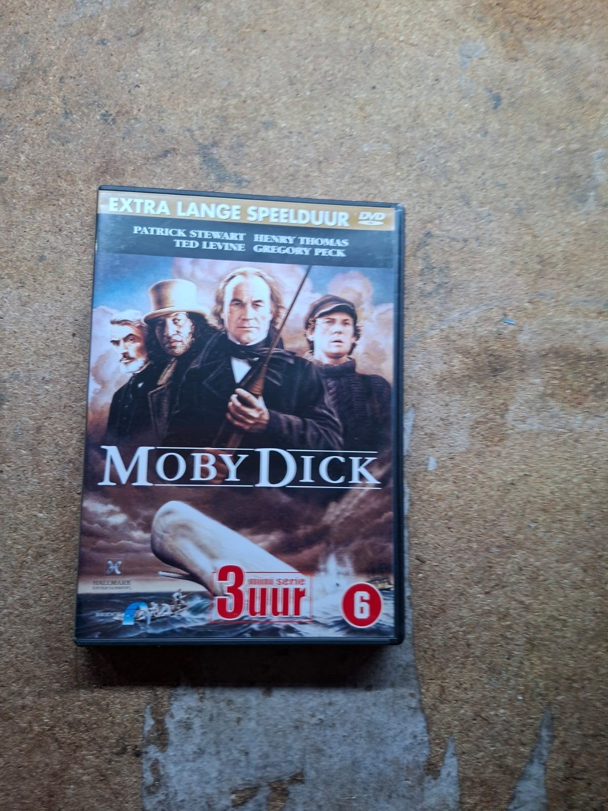 Moby Dick DVD - Extra lange speelduur - Patrick Stewart, Ophalen of Verzenden