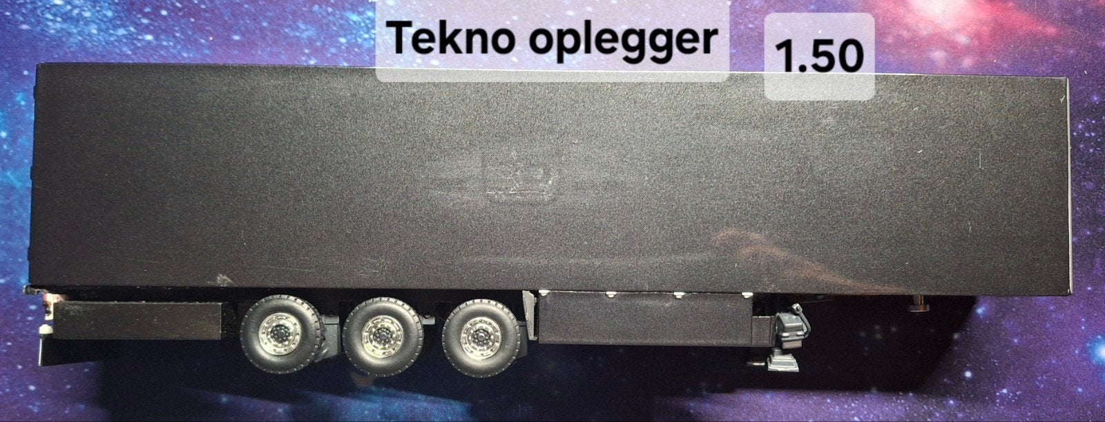 Tekno oplegger 1:50 - Gedetailleerd model, Hobby en Vrije tijd, Modelauto's | 1:50, Ophalen of Verzenden, Gebruikt