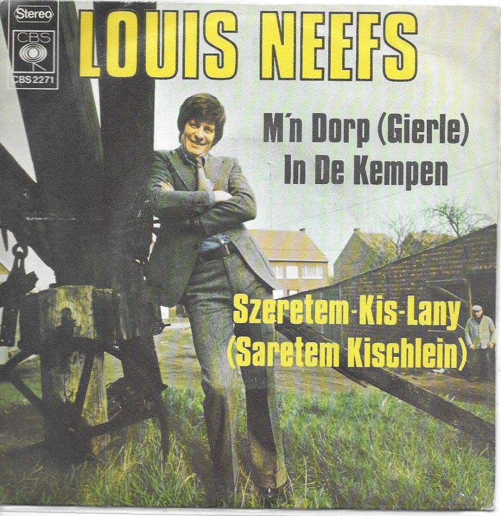 Vinyl Single Louis Neefs, Cd's en Dvd's, Ophalen of Verzenden, Gebruikt, Nederlandstalig