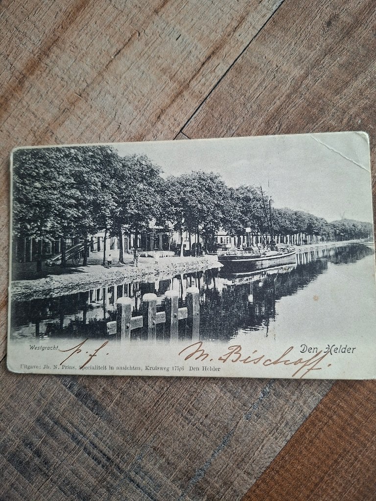westgracht, Ophalen of Verzenden, Voor 1920, Gelopen, Noord-Holland