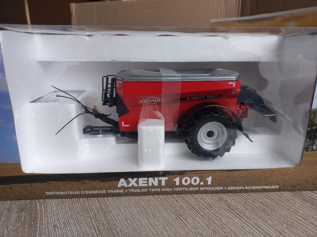 Kuhn Axent 100-1 Strooier Ros, Ophalen of Verzenden, Nieuw, Tractor of Landbouw, Universal Hobbies