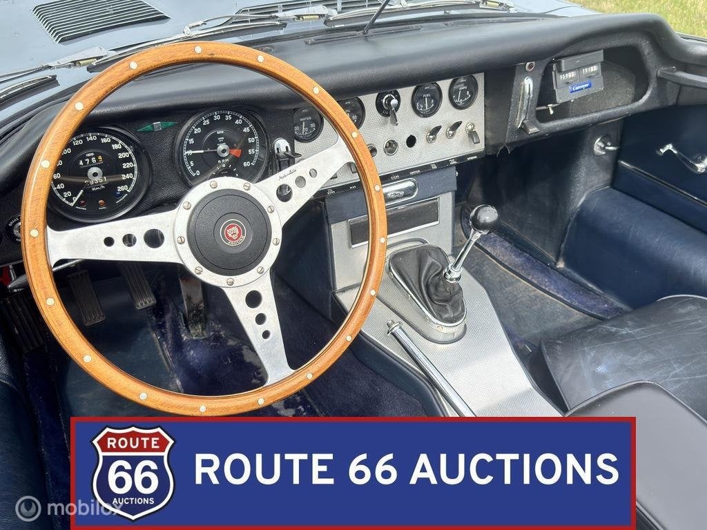 Jaguar E-Type Series 1 3.8 OTS | 1963 | Route 66 Auctions, Overige carrosserieën, Zwart, Bedrijf, Handgeschakeld