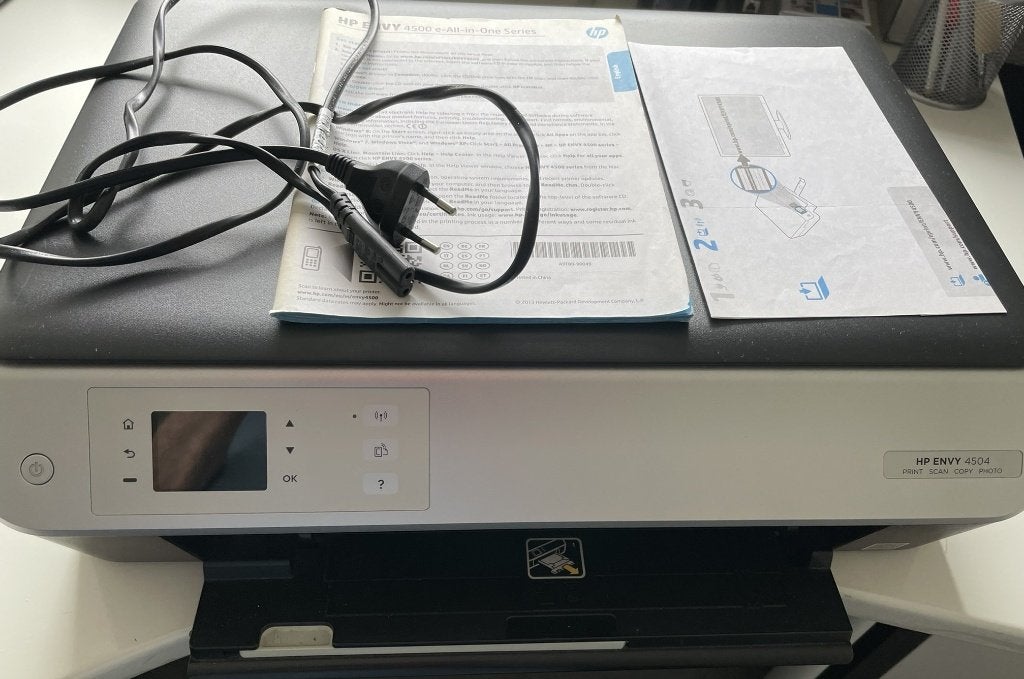 Te koop gebruikte HP envy printer 4500 series., Computers en Software, Printers, Ophalen, Kleur printen, Gebruikt, Printer