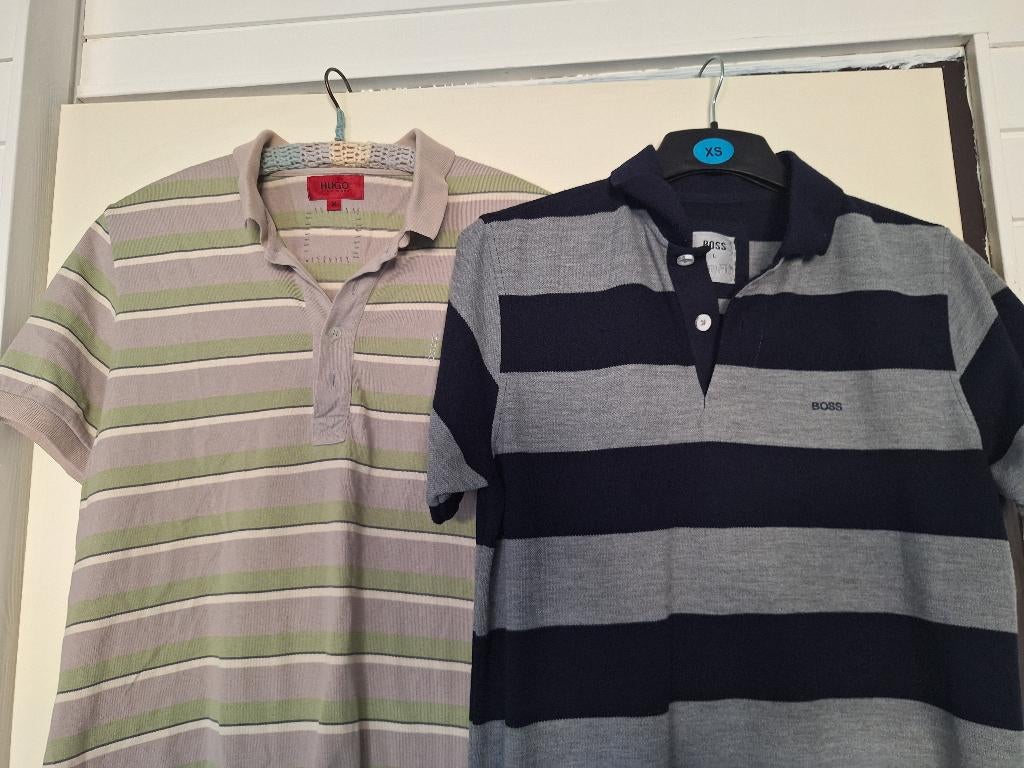 2 x polo, Hugo Boss, Kleding | Heren, Polo's, Maat 52/54 (L), Overige kleuren, Ophalen of Verzenden, Zo goed als nieuw