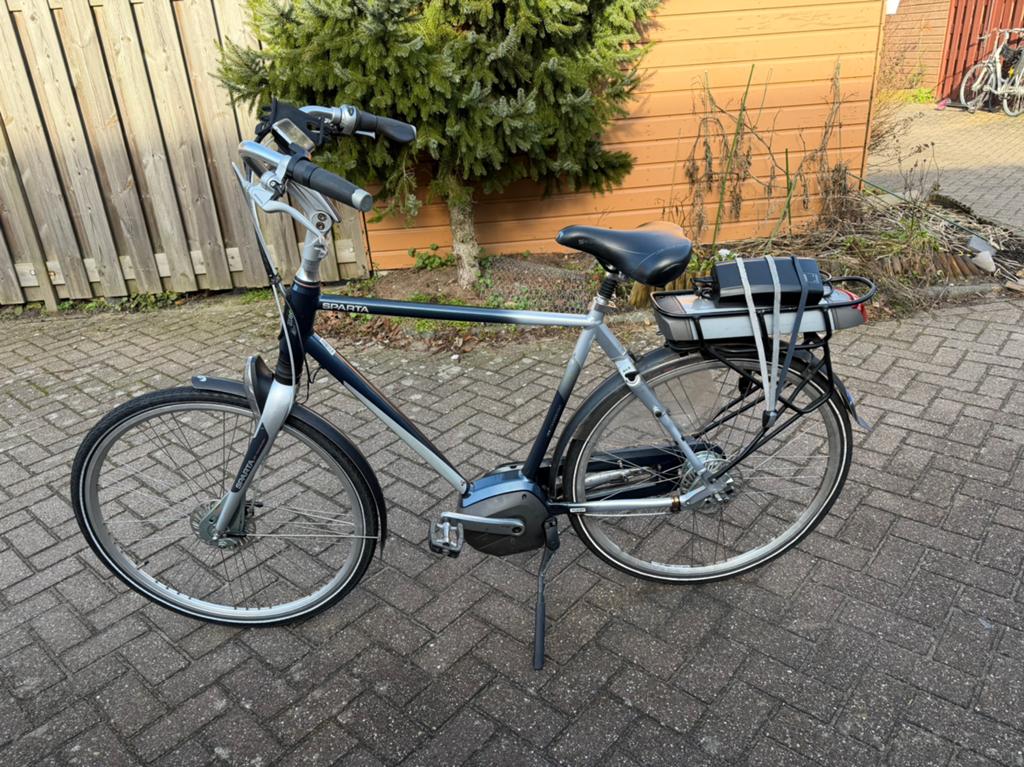 Sparta ion m8i elektrische herenfiets 57, Fietsen en Brommers, Elektrische fietsen, 55 tot 59 cm, Ophalen of Verzenden, Zo goed als nieuw