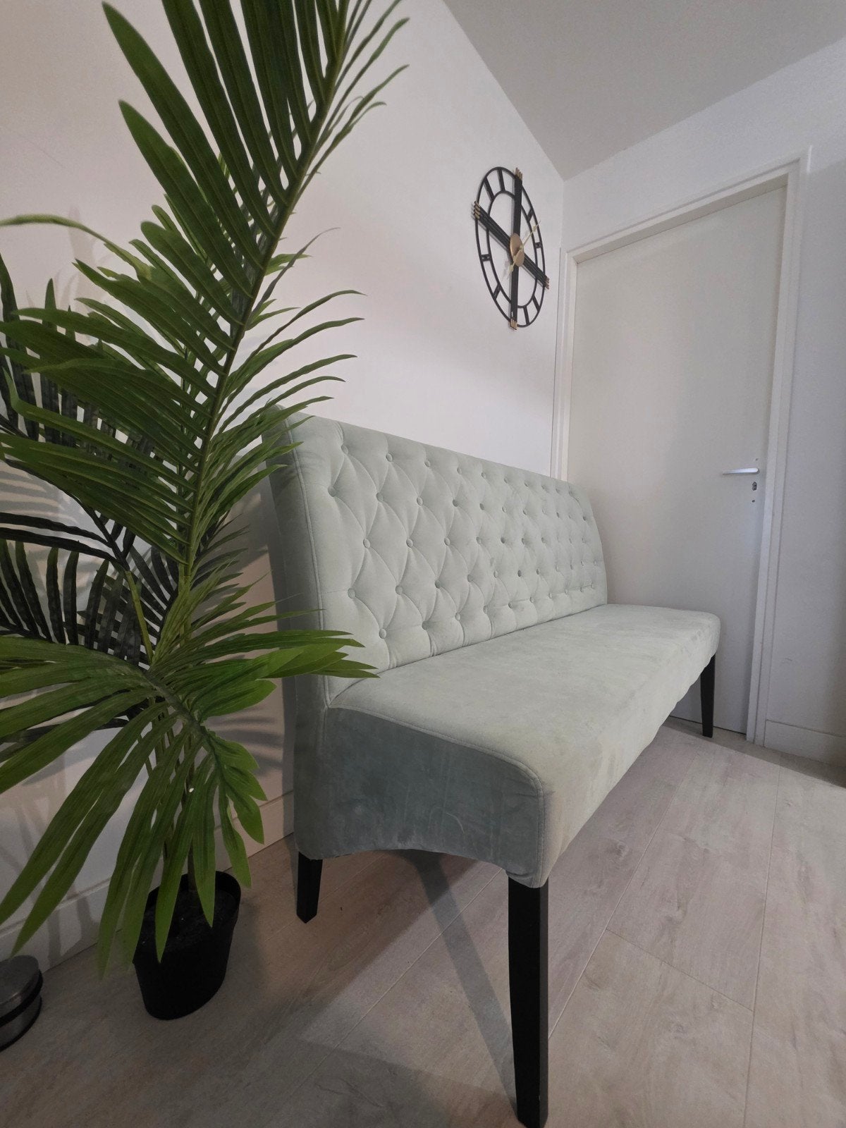 Eetbank velvet mintgroen | Zitmaxx | Zo goed als nieuw, Ophalen, Zo goed als nieuw, Overige materialen, Klassiek, Modern, Luxe