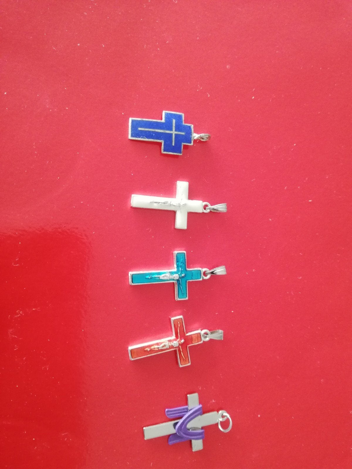 5 hangkruisjes, Verzenden, Nieuw, Kaart of Prent