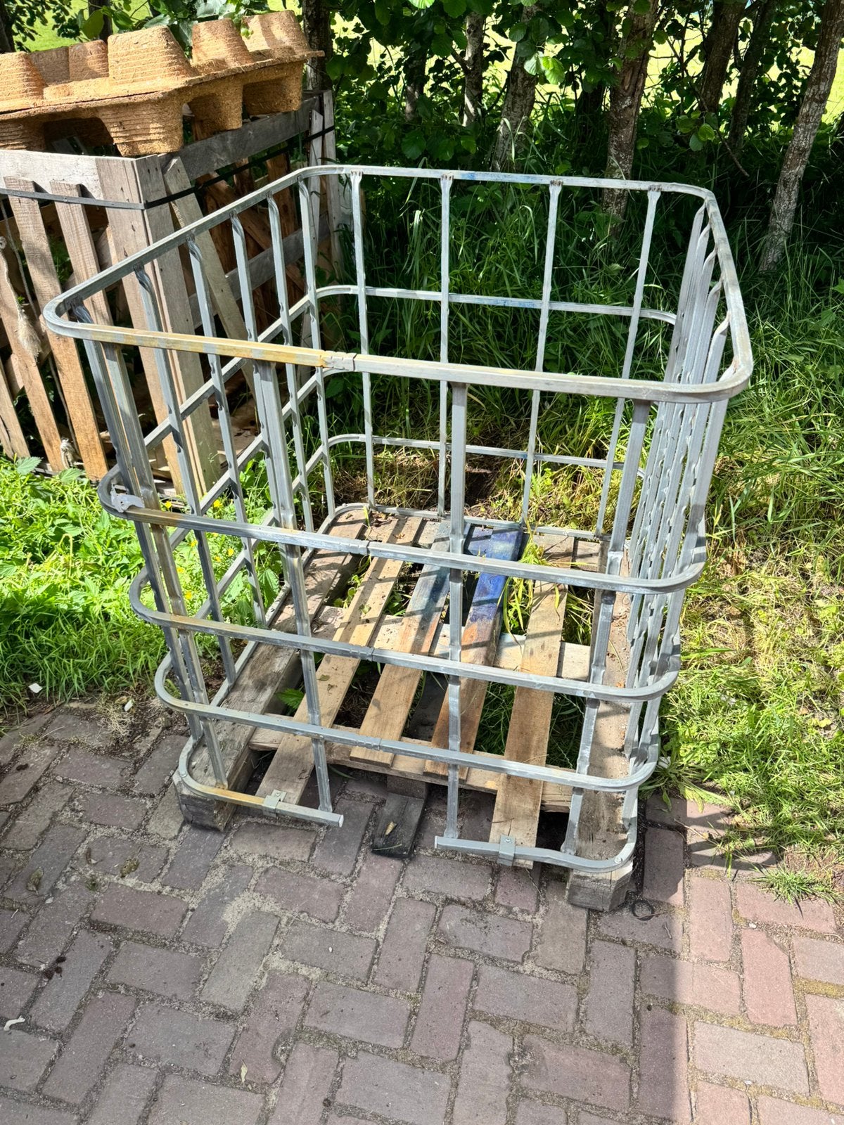 7x IBC kratten, Ophalen, 100 cm of meer, 60 cm of meer, 50 cm of meer