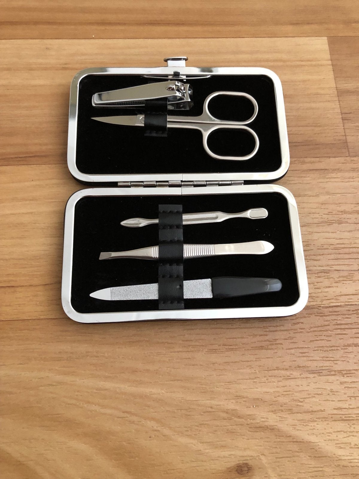 Manicure set in etui - 5-delig Nieuw, Ophalen, Nieuw, Overige typen