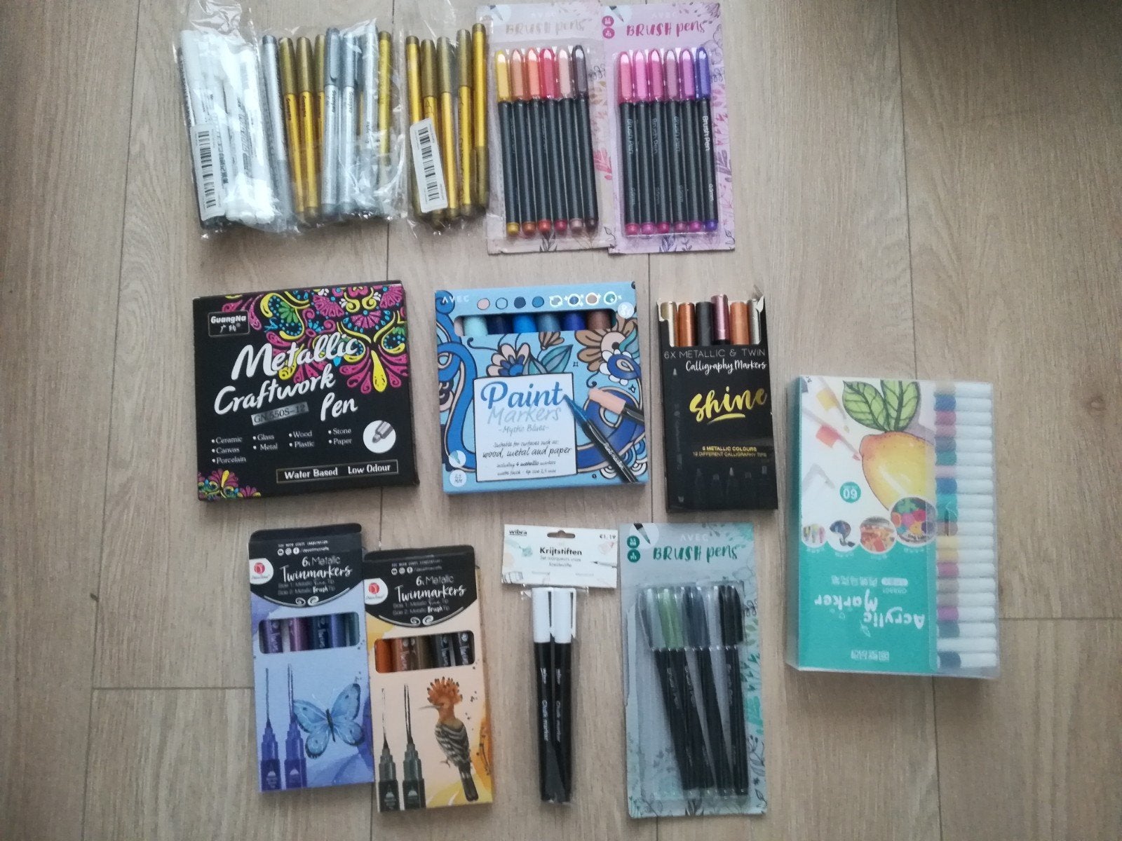 Paint markers ook metallic nieuw, Ophalen of Verzenden, Nieuw