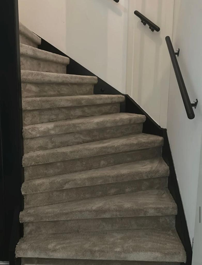 Dichte trap stoffering open trap stoffering luxe tapijt snel, Crème, 75 m² of meer, Nieuw, Ophalen of Verzenden