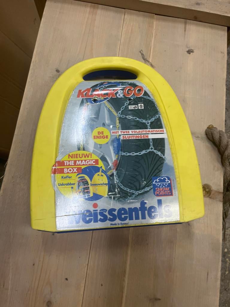 Weissenfels Klack & Go sneeuwkettingen - Nieuw in doos, Nieuw, Ophalen of Verzenden, Nvt, Nvt