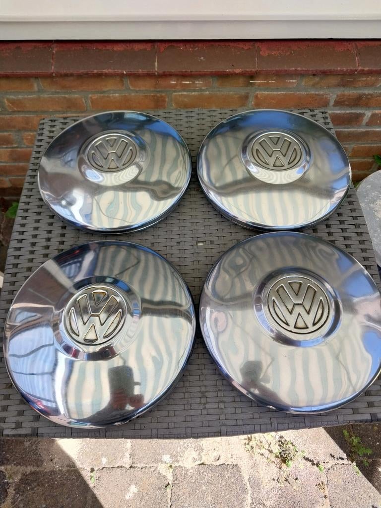 Set 4x wieldoppen vw  karmann ghia original gebruikt, Ophalen of Verzenden, Gebruikt