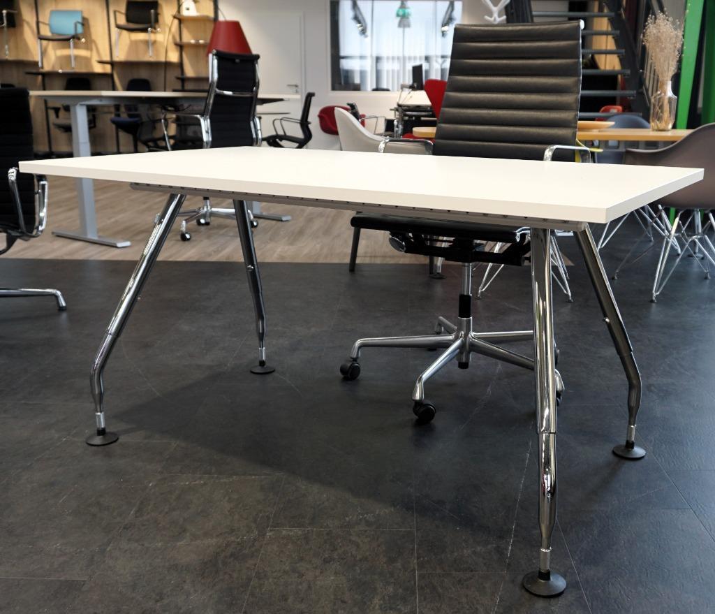 Vitra Ad Hoc Bureau | Vergadertafel | 160 x 80 cm, Huis en Inrichting, Bureaus, Gebruikt, -, -, In hoogte verstelbaar