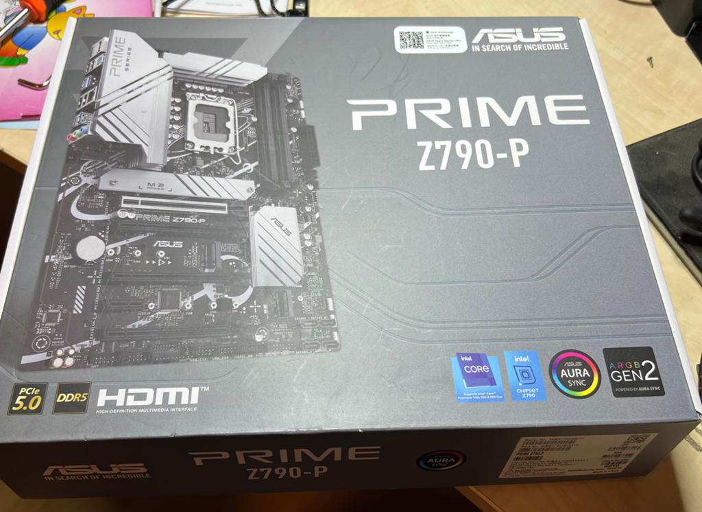 Asus prime z790-p, Computers en Software, Moederborden, Zo goed als nieuw, Intel, DDR5, Ophalen of Verzenden