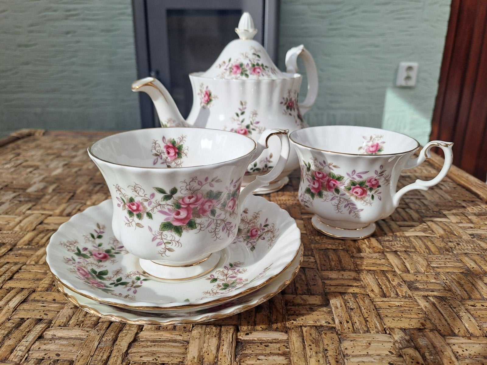 Royal Albert Lavender Rose theeservies, Ophalen