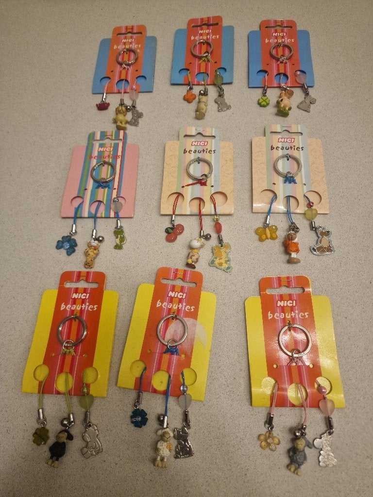 Nici sleutelhangers, Ophalen of Verzenden, Nieuw, Knuffel of Figuurtje