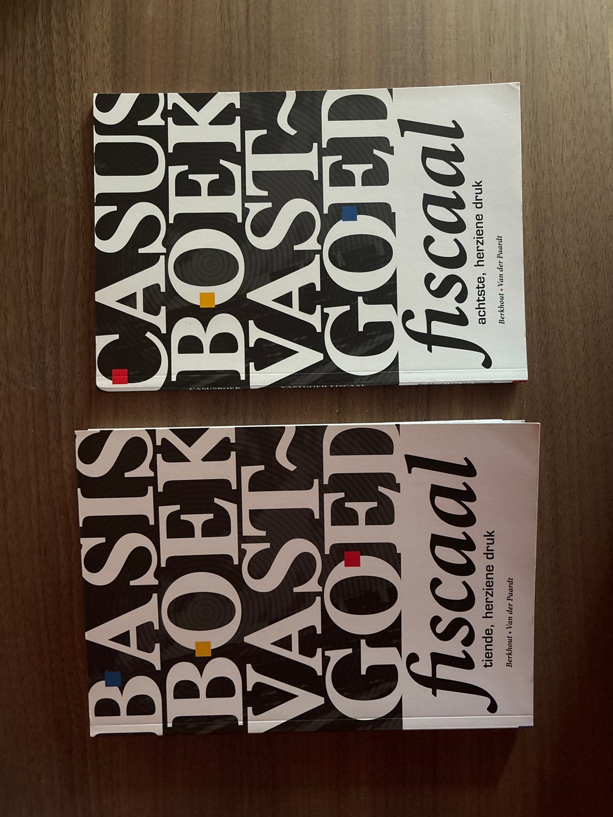 Vastgoed Fiscaliteiten: Basisboek (10e druk) & Casusboek (8e, Boeken, Ophalen of Verzenden, Gamma, Zo goed als nieuw, HBO