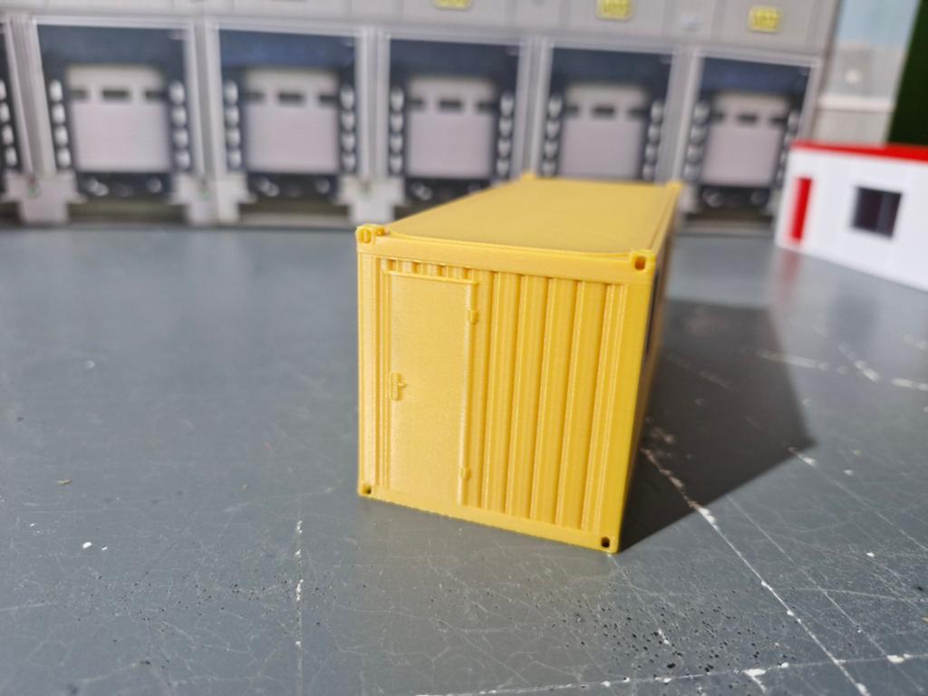 Schaft container 3d geprint mooi als lading, Hobby en Vrije tijd, Modelauto's | 1:50, Ophalen of Verzenden, Zo goed als nieuw