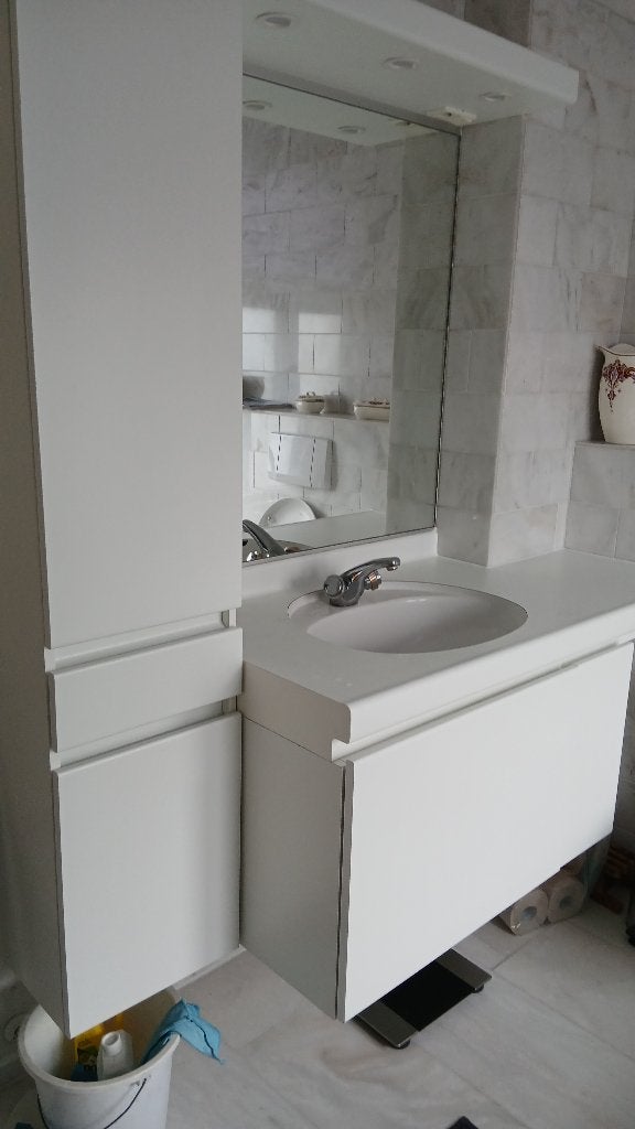 Badkamermeubel Detremmerie GRATIS, Ophalen, Gebruikt, 100 tot 150 cm, 50 tot 75 cm