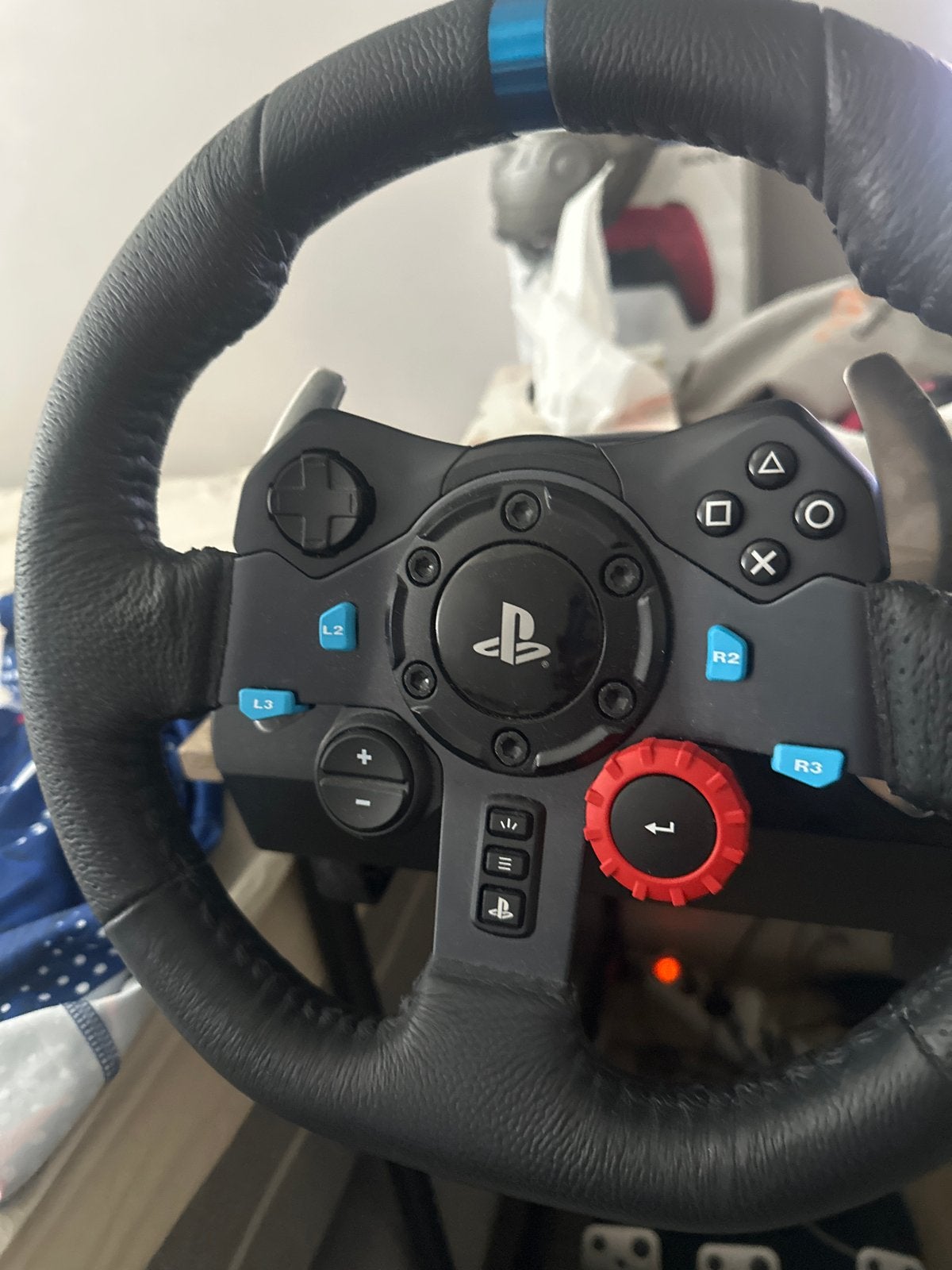 Logitech G29 racestuur en pedalen voor PlayStation, Ophalen of Verzenden, Zo goed als nieuw, Stuur of Pedalen, PlayStation 3