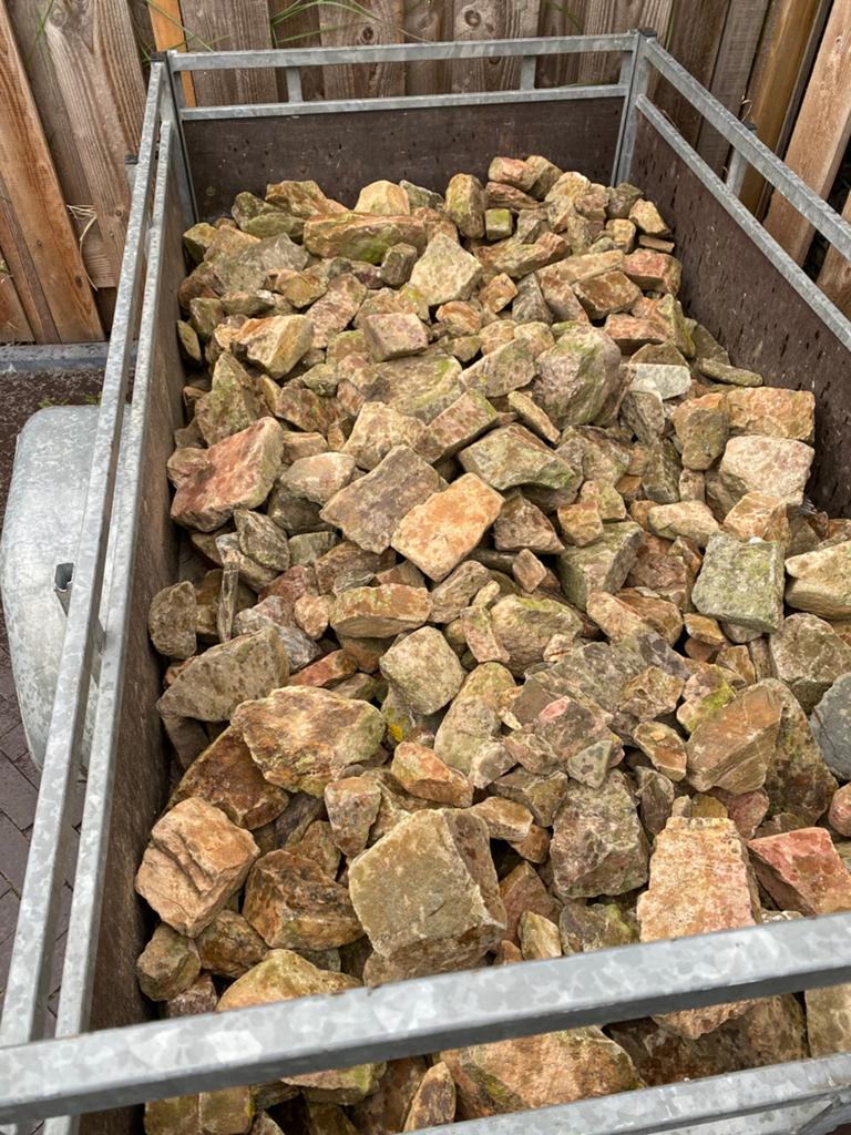 Gratis afhalen!, Tuin en Terras, Grind, Keien en Split, Ophalen, Gebruikt