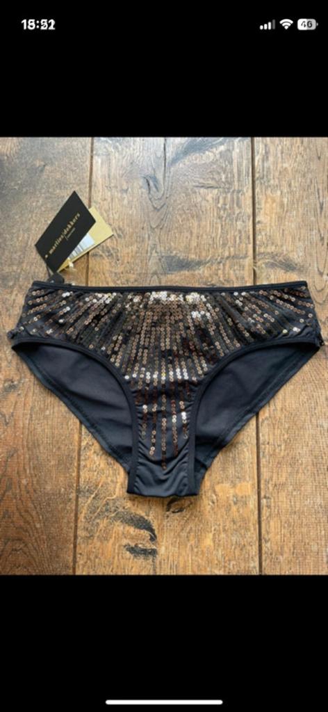 Marlies Dekkers Couture slip XS, Verzenden, Zwart, Slip
