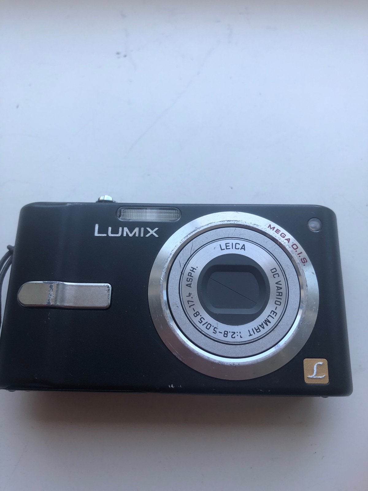 Panasonic Lumix DMC-FX12 Compactcamera met Leica lens, Ingebouwde flitser, Gebruikt, Panasonic, Ophalen of Verzenden