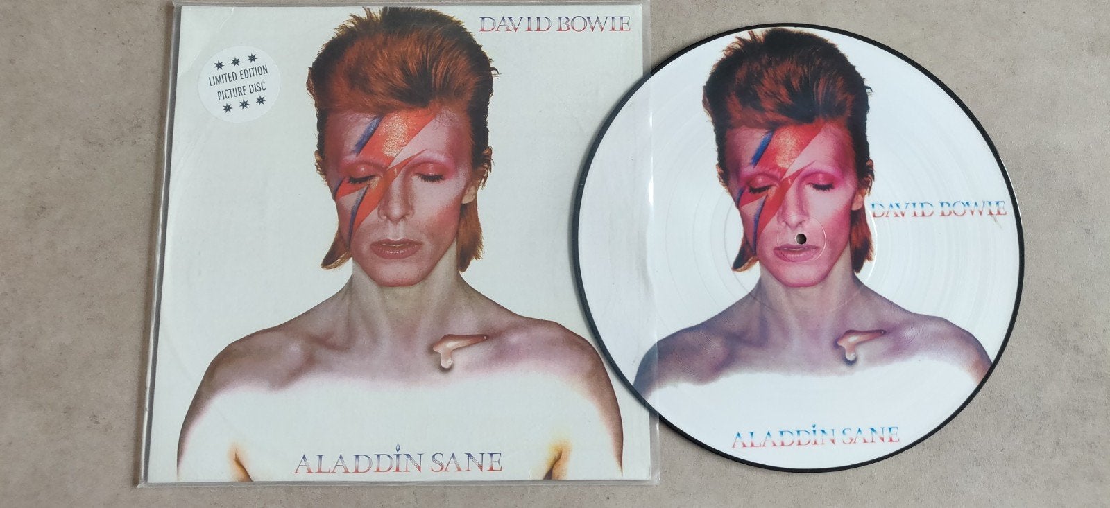lp David Bowie picture Disc, Cd's en Dvd's, Ophalen of Verzenden, Nieuw in verpakking, 12 inch, Poprock