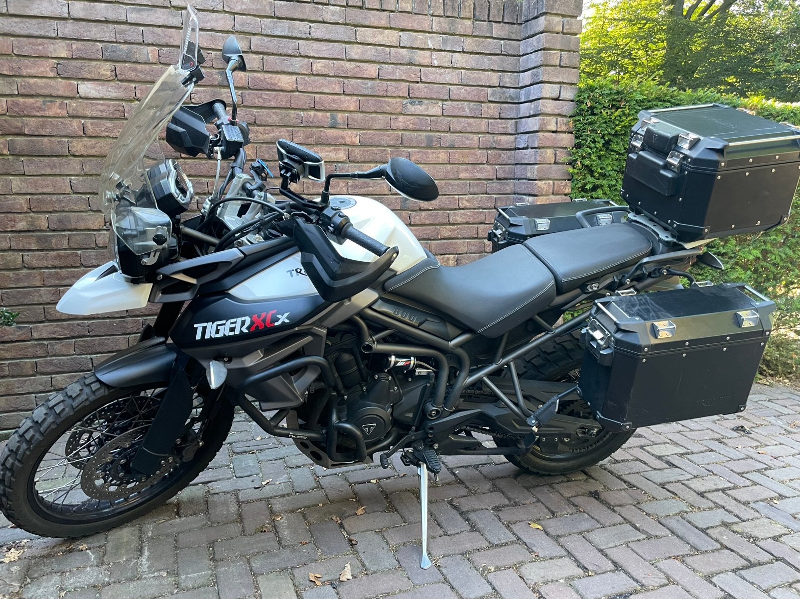 Prachtige Triumph Tiger 800 XCx, 2016, dealeronderhouden, Motoren, Motoren | Triumph, Occasion, Motorrijbewijs A, 3 cilinders